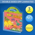 thumbnail image 2 of Reusable Sticker Book for Kids Ages 3+ Preschool Learning Activity Quiet Busy Book Toddler Travel To, 2 of 5