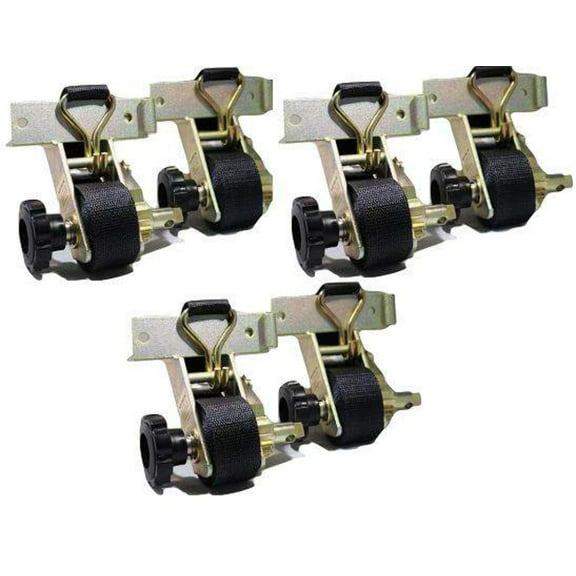 Ladder Rack Ratchet Straps 6 PACK | LRS-8WG