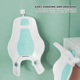 thumbnail image 3 of Soporte para baño para bebés Fregadero de arco semicircular Ventosas extraíbles Cojín de silicona 4 ranuras posicionales Soporte para baño para bebés Ergonómico para ANGGREK Otros, 3 of 8