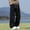 Black, variant on Cargo Pants Pants Men Baggy Low Rise Palazzo Travel Pants Jean Straight-Leg Long Gray Summer Pants,XL