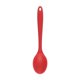 thumbnail image 1 of Zhuge 2 cucharas pequeñas de silicona, cuchara de té de silicona para cocinar, hornear y revolver en la cocina, color rojo, 1 of 4