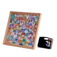 thumbnail image 6 of DIY Wooden Cat Puzzle Frame, Cat Shaped 3D Wood Cats Jigsaw Puzzles, Unique Animal Puzzle Decor for Home Decoration Craft Lover(12-color Markers), 6 of 6