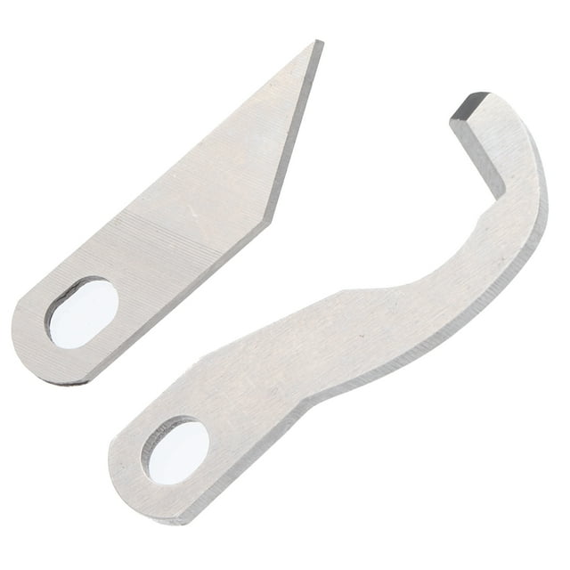 Máquina de coser Serger, 2 uds., multifunción, Overlock para el hogar, juego de cuchillos superiores e inferiores, cuchilla para máquina de coser para el hogar