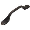 thumbnail image 2 of Cosmas 9533ORB Oil Rubbed Bronze Cabinet Hardware Footed Handle Pull - 3" Inch (76mm) Hole Centers - 10 Pack, 2 of 2
