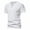 c01White, variant on LNWUY Men's Solid Color Retro Buttons Short-Sleeved Large Size Sports Fitness T-Shirt Shirt Fashion Casual Round Neck Blouse Shirt Green XXL
