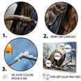 thumbnail image 3 of Designart "The Prismatic Majesty Of The Bold Eagle IV" Animals Eagle Wall Decor, 3 of 7