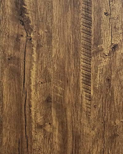 Wallpaper textured brown vintage faux rustic plank barn Distressed wood 3D rolls