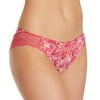 Maidenform Comfort Devotion Lace Back Tanga COLOR Water Lily Majority Pink SIZE 8