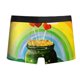 thumbnail image 1 of Calzones Para Hombre, Ropa Interior Estampada De Moda Navideña De San Patricio Para Hombre, Talla 14, 1 of 3