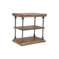 thumbnail image 6 of Larson Modern Industrial Solid Wood Chairside End Table with Storage, 6 of 12
