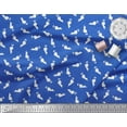 thumbnail image 2 of Soimoi polyester Crepe Fabric Floral & Cat Animal Printed Fabric 1 Yard 52 Inch Wide, 2 of 3