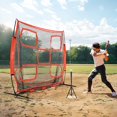 thumbnail image 2 of Soozier 6' x 6' Baseball Net, Hitting Pitching Practice Net with Carry Bag, 2 of 9