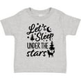 thumbnail image 3 of Inktastic Adventure Let's Sleep Under the Stars with Moon and Wolf Boys or Girls Toddler T-Shirt, 3 of 5