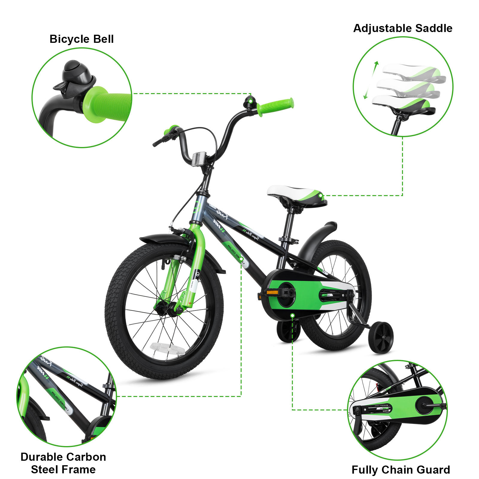 Hykolity Kids Bike 16 Inch BMX Freestyle photo 7
