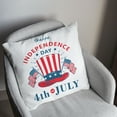thumbnail image 3 of Pillow Protectors Covers 18x18 inches Set of 2 Soft Independence Day Decorative Pillow Cases for Couch, Living Room, Bedroom, and Car, 3 of 5