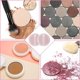 thumbnail image 5 of lote De 12 Ponges Rondes En Coton Pour Maquillage Du Visage Et Du Corps Avec Ruban Applicateur Pour Application De Fard Paupires Anti-cernes Ponge, 5 of 5