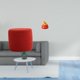 thumbnail image 2 of Reposapiés Otomano, Banco, Silla, Sofá Cilíndrico, Taburete De Té Para Oficina, Dormitorio, Guardería, Apartamento, Bolsa De Dinero, Figurita, Artesanía, Adorno, Cuenco Del Tesoro,, 2 of 8