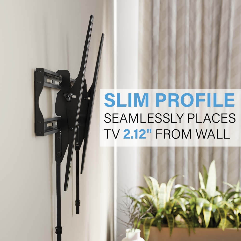 SANUS VuePoint Tilting TV Wall Mount for TVs 42"-90" - Easily Tilt to Reduce Glare and Reflections
