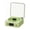 GREEN, variant on Wireless Bluetooth Speaker with RGB Ambient Light, USB/TF Card Playback, High-Quality Audio, Adjustable Volume & Lamp, Alarm Clock, Ideal Easter Birthday Christmas Gift