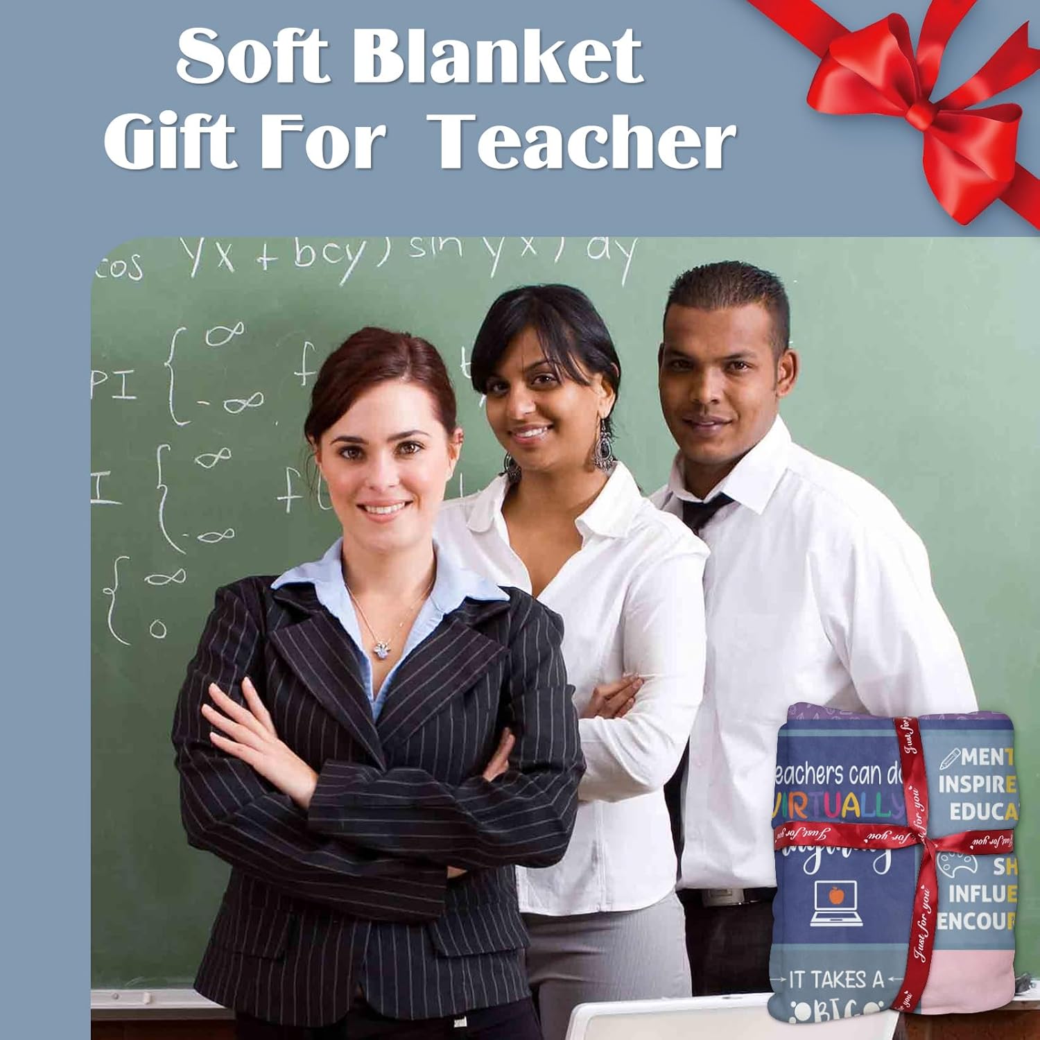 Teacher Appreciation Gifts for Women,Teacher Back to School Unique Gifts Idea,Teachers Day,Gifts for Art Teachers Appreciation Day,School Teacher Gifts for Bedroom Living Room Couch Bed