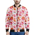 thumbnail image 3 of Chaqueta con cremallera y estampado 3D de elefante tribal para hombre, sudadera con estampado de animales, chaquetas holgadas de calle para primavera y otoño, abrigos de manga larga, 3 of 5