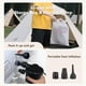thumbnail image 5 of Cama de viaje portátil para niños pequeños COMMOUDS con parachoques de seguridad y bomba, 5 of 8