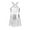 Silver, variant on Zaldita Kids Girls Latin Dance Hip Hop Jazz Performance Costume Sparkly Tassel Leotard Fringed Bodysuit Dancewear Blue 8