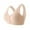 Beige, variant on Women’s Breathable Seamless Bra Summer Thin Style Supportive Bust Lifting Design Traceless Comfort Fit for Daily Wear, XXL, Pink