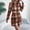 c01Orange, variant on Arnsht Plaid Shacket Jacket Women Button Down Long Flannel Shirt Fall Oversized Jackets Casual Shaket Lapel Winter Coats Green S