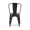 thumbnail image 4 of Design Lab MN LS-9000-BLK Dreux Black Dining Chair Set of 4, 4 of 8