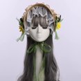 thumbnail image 4 of Gorro COSDREAMER Victorian Capó Tea Party Encaje Verde Sol, 4 of 6