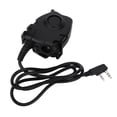 thumbnail image 3 of Dioche PTT Adapter, Earphone K Head PTT Adapter Head Cable For /Kenwood/BAOFENG Two-Way , PTT Cable, 3 of 8