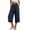 AA--Multicolor#10, variant on Women's Barrel Leg Jeans, Irregular Crossover Hem Casual Denim Trousers, S-XXL