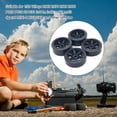thumbnail image 3 of 1/28 Remote Control Model Car Wheel Rim Wheel Rim DIY Upgrade Repairing Wheels Replacement for WLtoys 284131 K969 K979 K989 K999 P929 Black, 3 of 8