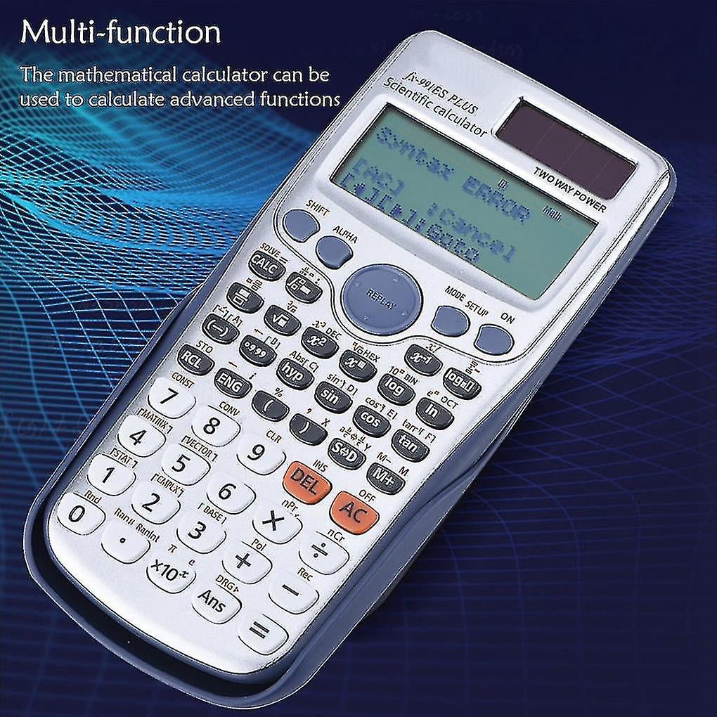 Fx 991es plus Calculator 417 Functions University Students Office