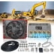 thumbnail image 2 of Aspligo 24V Electric Truck Camper Van Air Conditioner Automotive Split Air Conditioner Unidad de CA 6000 BTU para camión, semi camiones, RV, Van ac Nueva Energía, 2 of 9