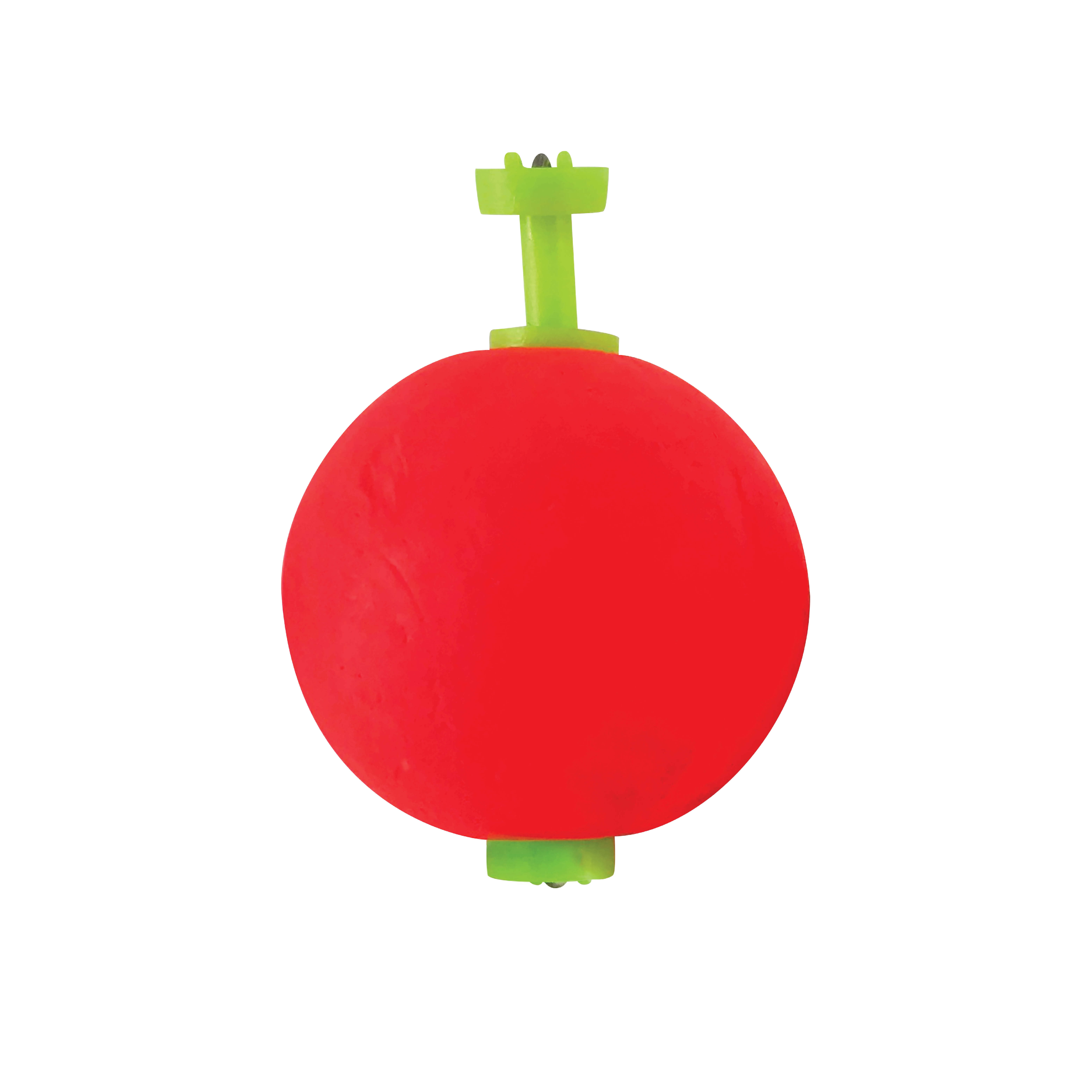 Thill Fish'n Foam Floats Round Un-weighted Clip 1 1/2 in. Fishing Float Red  