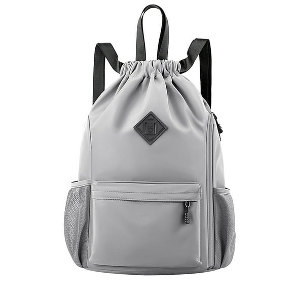 Large Capacity Drawstring Backpack for Sports, Multi-Functional Outdoor Gym Bag, Durable Cloth Lightweight Backpack for Fitness and Leisure Activities