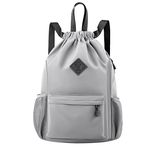 Mochila con cordón ajustable,bolsa de gimnasio para viajes,senderismo,deportes,mochila ligera de tela para el día a día,para fitness,desplazamientos,actividades al aire libre,bolsa de