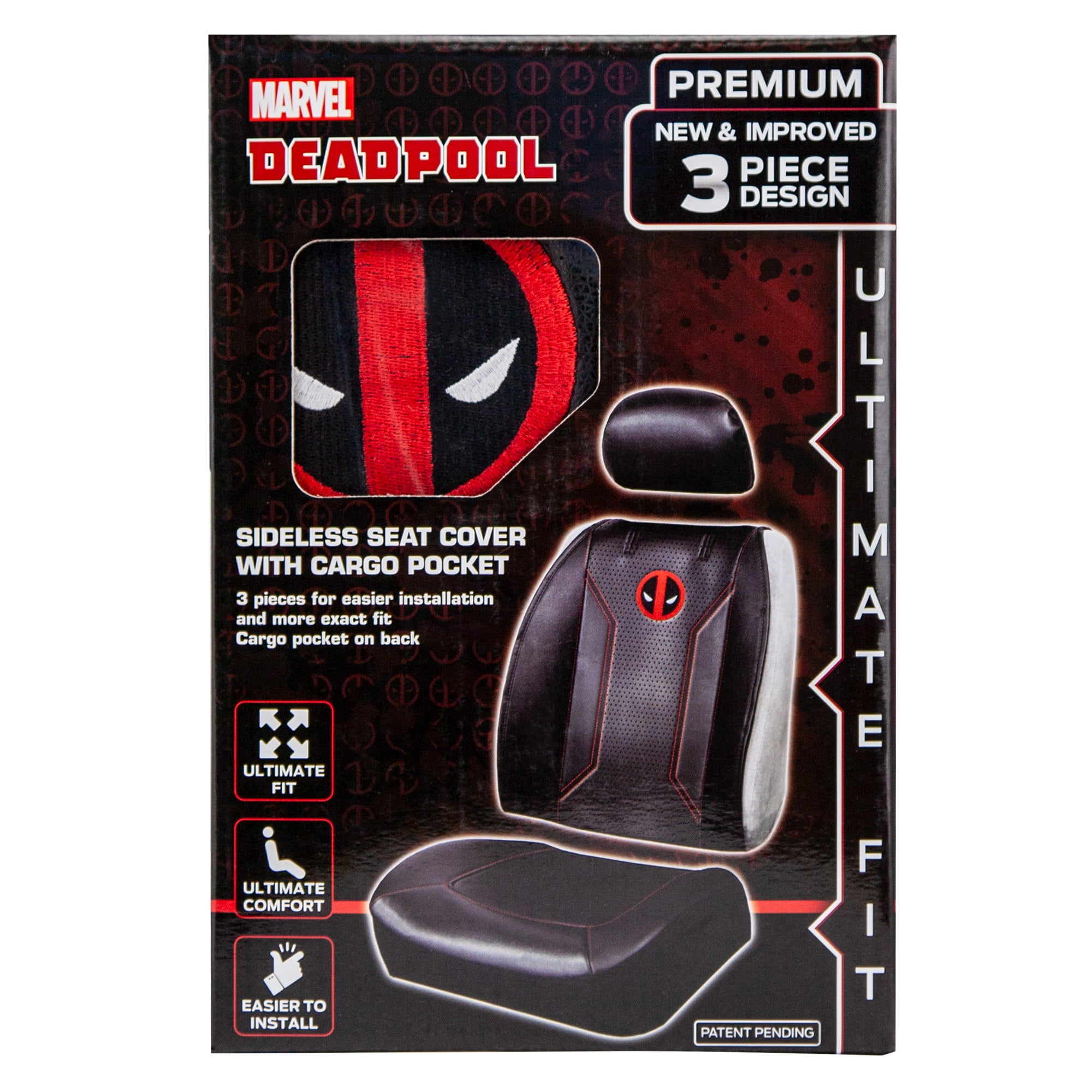 deadpool seat covers walmart