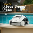 thumbnail image 3 of Dolphin (2026 Model) E10 Robotic Pool Vacuum Cleaner All Pools up to 30 FT - Scrubber Brush Easy Top Load Filters, 3 of 9