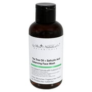 Skin Nutrition Botanicals - Tea Tree Oil + Salicylic Acid Balancing Face Wash 4oz (118ml), 4 Ounce (Pack of 1)