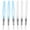 As Shown, variant on 6Pcs Empty Watercolor Pen Refillable Watercolor Brush Watercolor Art Brush Water Color Pen for Painting