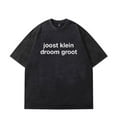thumbnail image 3 of Joost Klein Droom Groot Merch T-Shirt Crewneck Short Sleeve Men/Women Cotton Vintage Wash Tee, 3 of 10