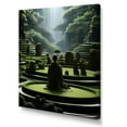 thumbnail image 2 of Designart "Contemplation In A Zen Garden Through Meditation I" Meditation Wall Art Living Room, 2 of 7