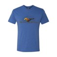 thumbnail image 2 of Wild Bobby, Make It My Mustang Vintage Ford Honeycomb, Cars and Trucks, Men Premium Tri Blend Tee, Vintage Royal, XX-Large, 2 of 4