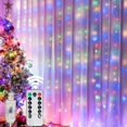 thumbnail image 2 of Guirnalda de luces LED navideñas con control remoto, USB, para bodas, dormitorio, 10 ganchos, 2 of 5