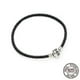 thumbnail image 3 of Sterling Silver 925 Silver Red Leather Cord Bracelet fit Original Charm Beads Simple Style DIY Fine Jewelry for Women, 3 of 4