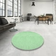 thumbnail image 4 of Ahgly Company Machine Washable Indoor Rectangle Transitional Mint Green Area Rugs, 2' x 3', 4 of 7