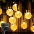 thumbnail image 1 of Serie de luces LED esferas pequeñas Solar Elly Decor CS01YL-SLREFA, 1 of 5